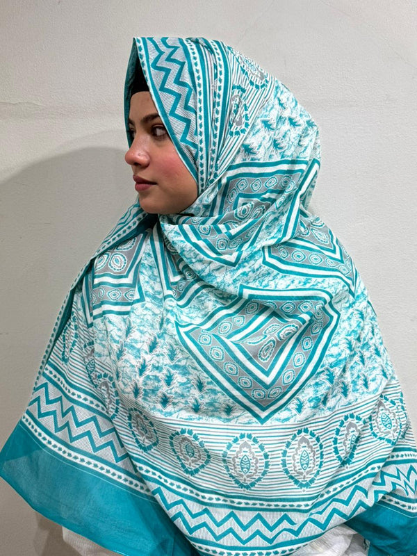 Mal Cotton Print Namaazi Dupatta