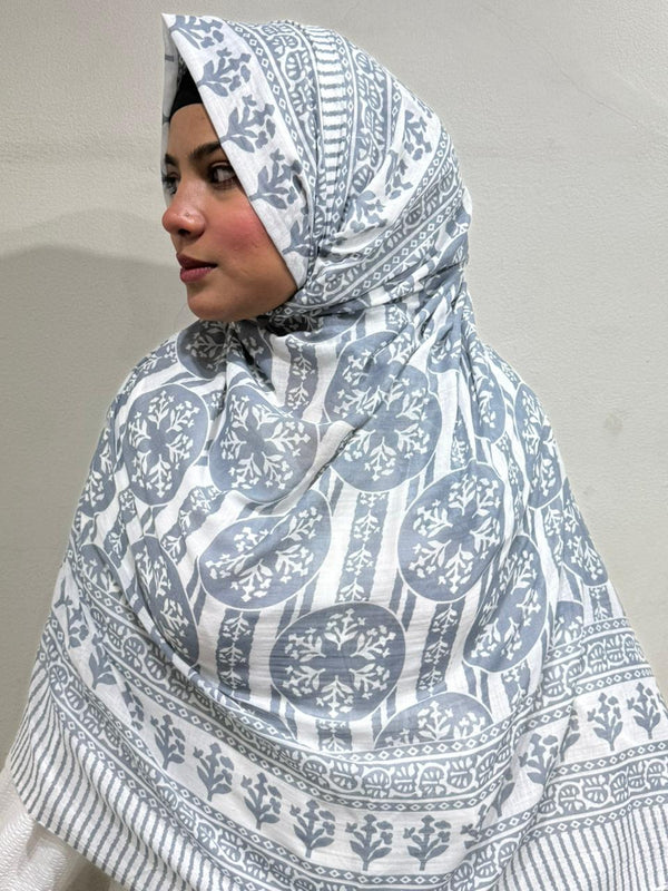 Mal Cotton Print Namaazi Dupatta