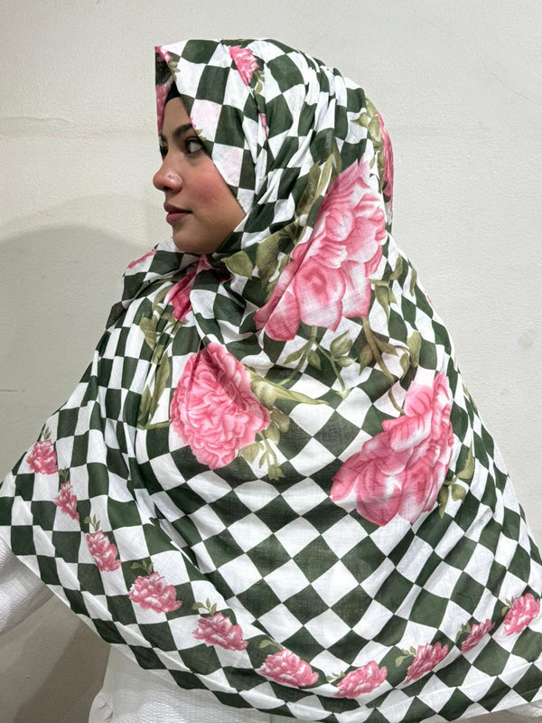 Mal Cotton Print Namaazi Dupatta