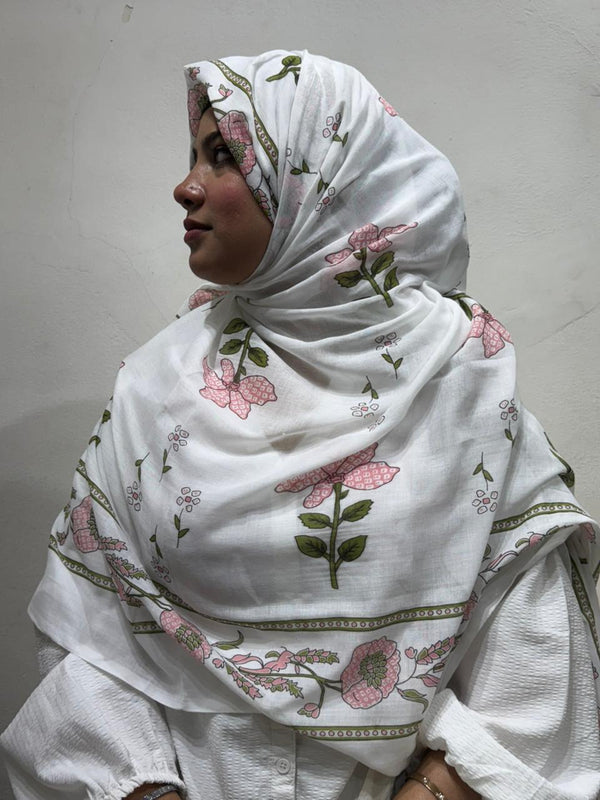 Mal Cotton Print Namaazi Dupatta