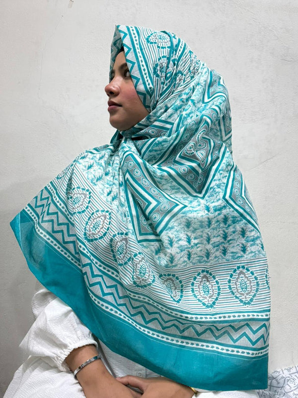 Mal Cotton Print Namaazi Dupatta