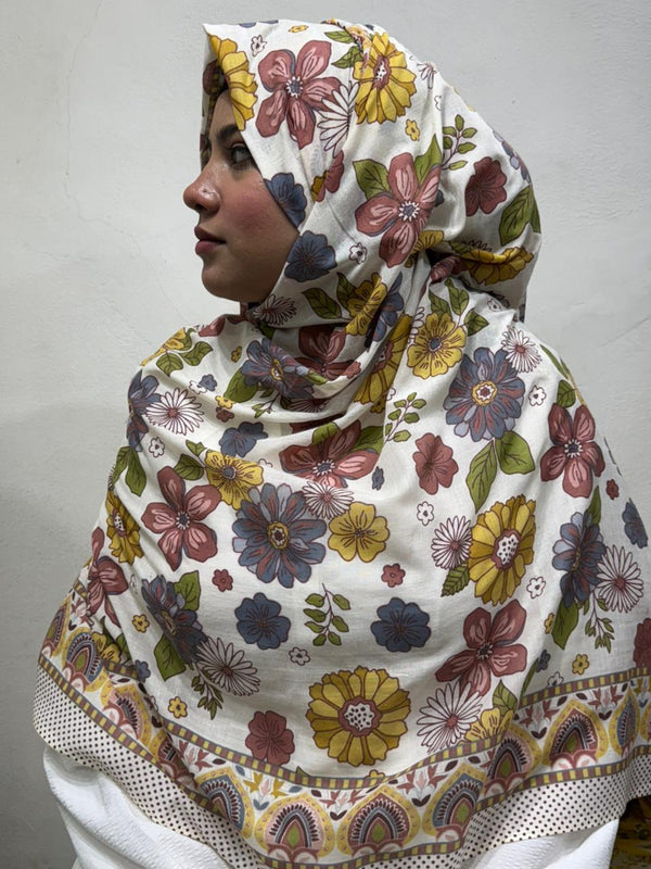 Mal Cotton Print Namaazi Dupatta