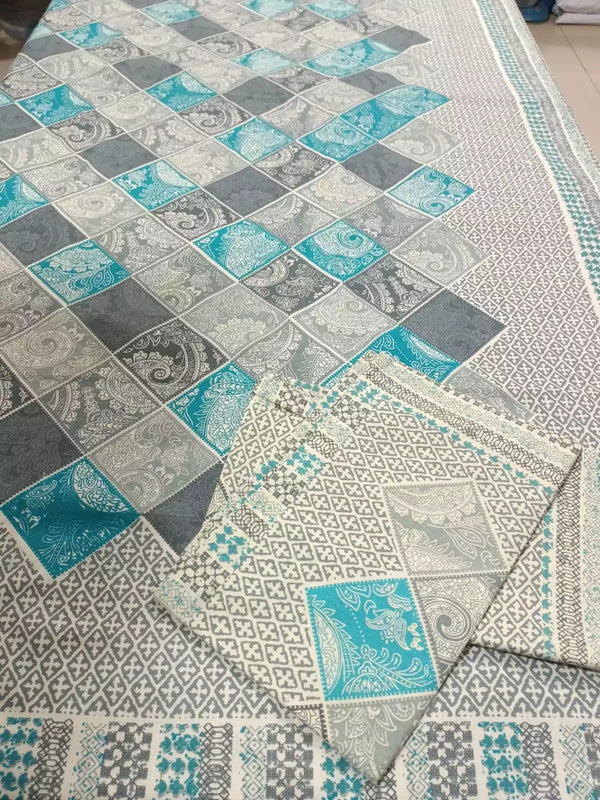 SINGLE BEDSHEETS WITH 2 PILLOW COVERS