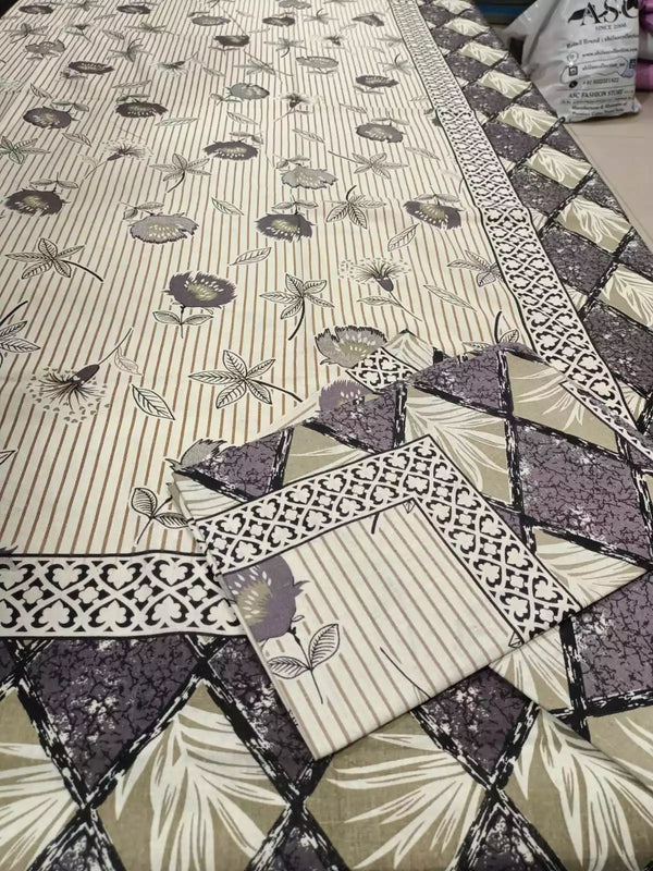 SINGLE BEDSHEETS WITH 2 PILLOW COVERS