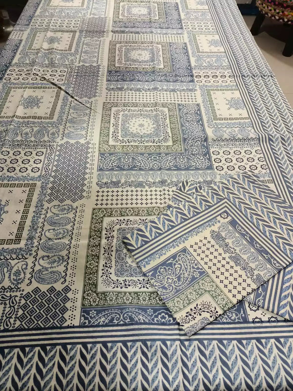 SINGLE BEDSHEETS WITH 2 PILLOW COVERS