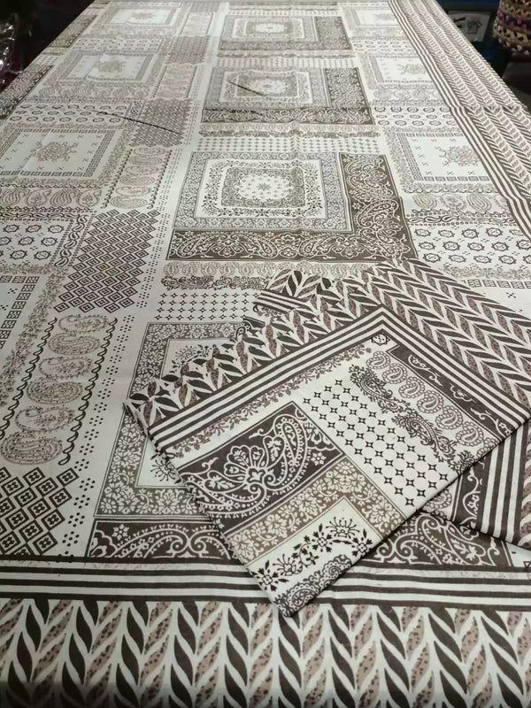 SINGLE BEDSHEETS WITH 2 PILLOW COVERS