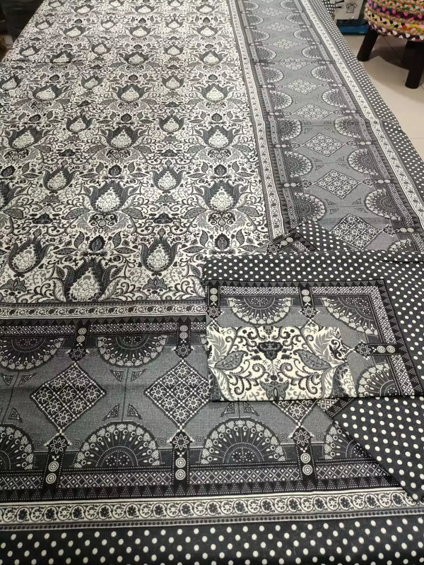 SINGLE BEDSHEETS WITH 2 PILLOW COVERS