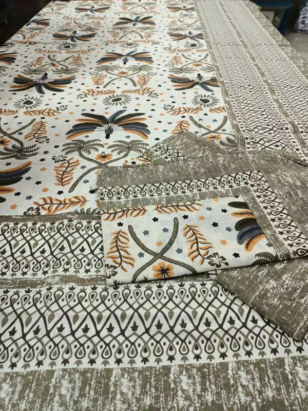 SINGLE BEDSHEETS WITH 2 PILLOW COVERS