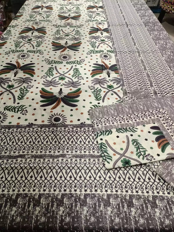 SINGLE BEDSHEETS WITH 2 PILLOW COVERS