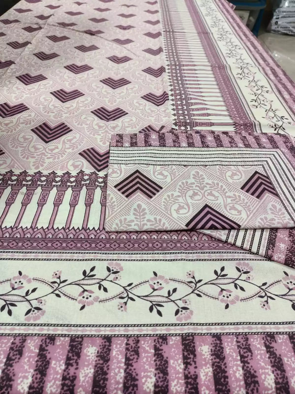 SINGLE BEDSHEETS WITH 2 PILLOW COVERS