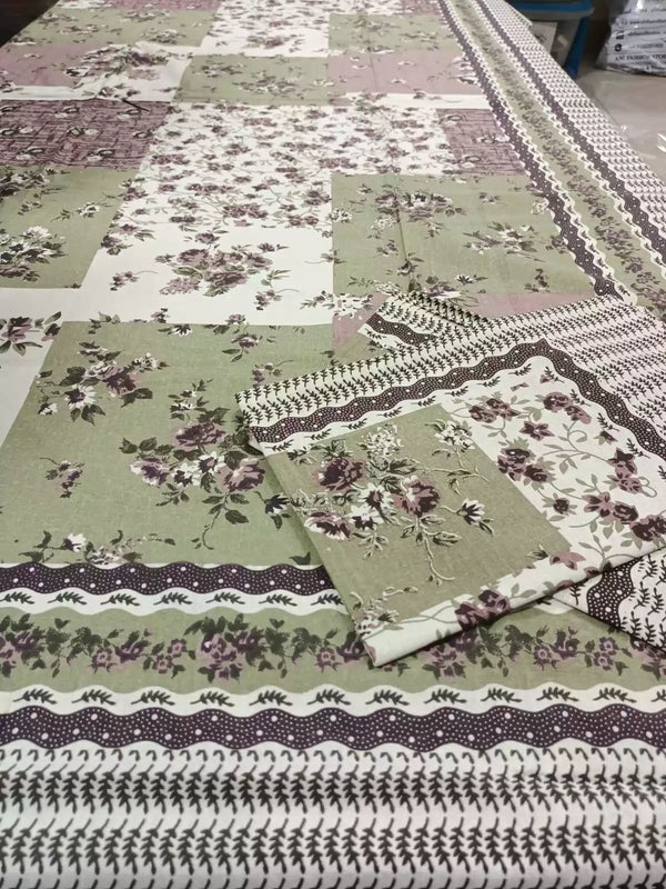 SINGLE BEDSHEETS WITH 2 PILLOW COVERS