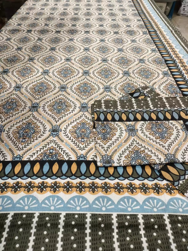 SINGLE BEDSHEETS WITH 2 PILLOW COVERS