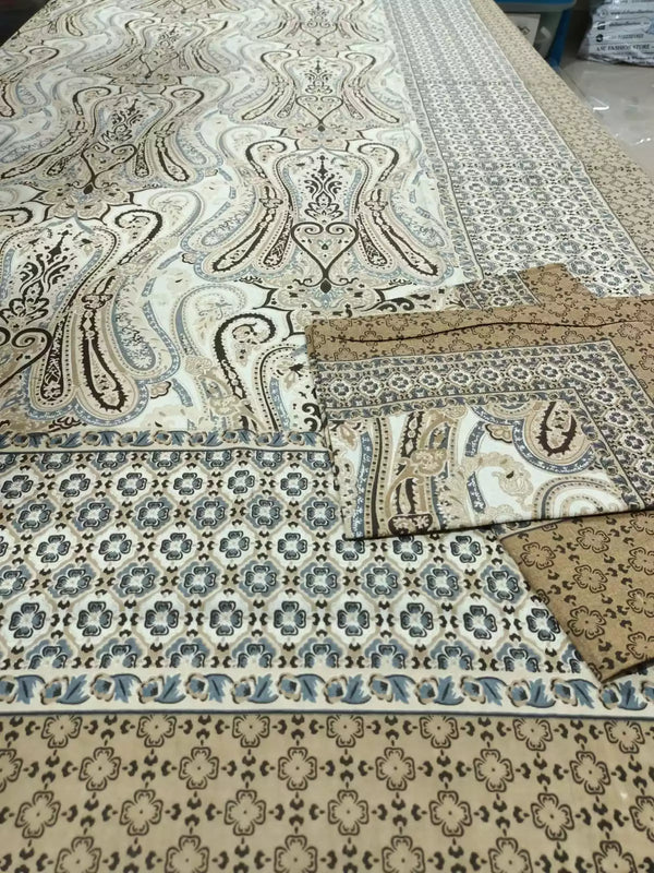 SINGLE BEDSHEETS WITH 2 PILLOW COVERS