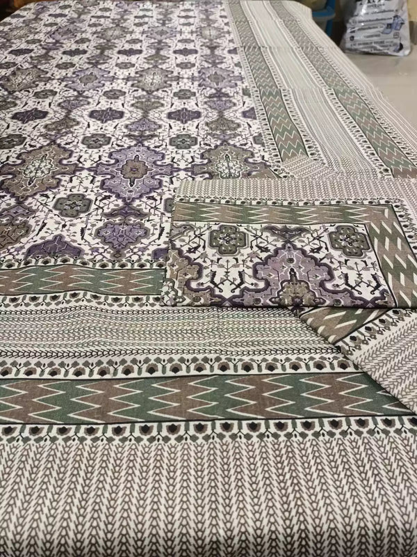 SINGLE BEDSHEETS WITH 2 PILLOW COVERS