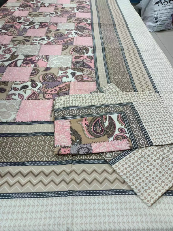 SINGLE BEDSHEETS WITH 2 PILLOW COVERS