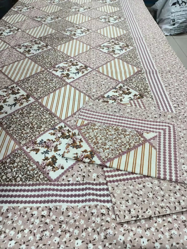 SINGLE BEDSHEETS WITH 2 PILLOW COVERS