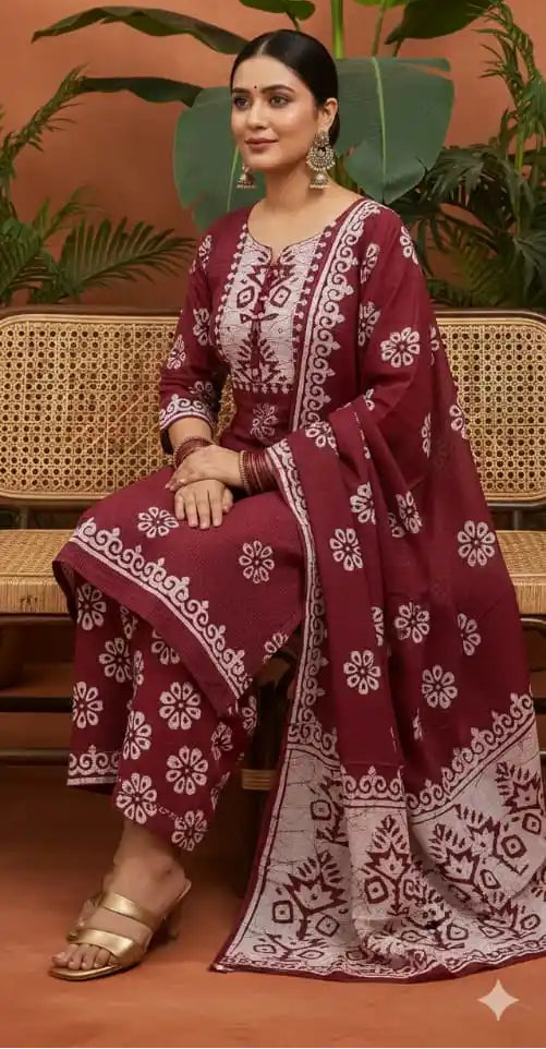 Unstitched & Readymade Wax Batic Suits