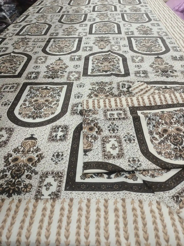 SINGLE BEDSHEETS WITH 2 PILLOW COVERS