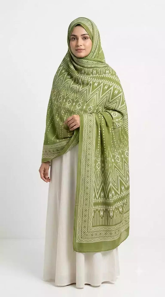 ASC Floral Printed Mal Soft Cotton Dupatta for Women