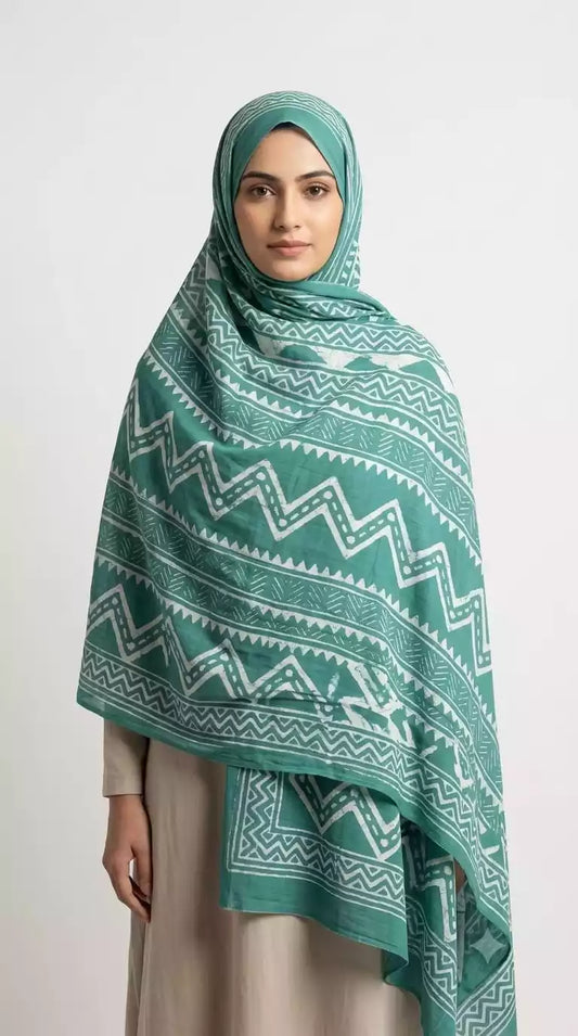 ASC Floral Printed Mal Soft Cotton Dupatta for Women
