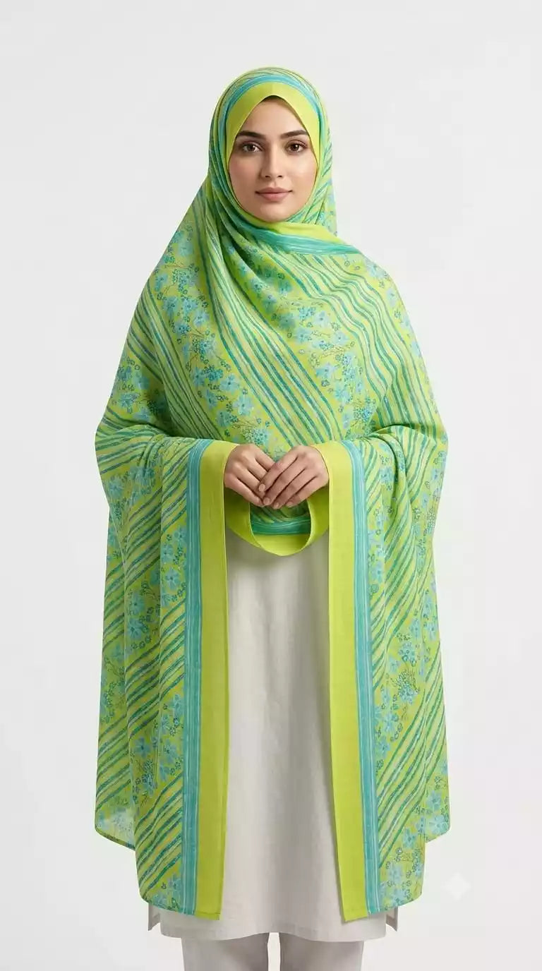 ASC Floral Printed Mal Soft Cotton Dupatta for Women