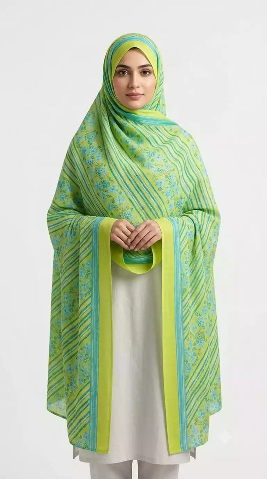 ASC Floral Printed Mal Soft Cotton Dupatta for Women