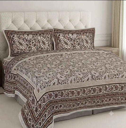 Super King 9x9 ft Bedsheet – ASC Fashion Store