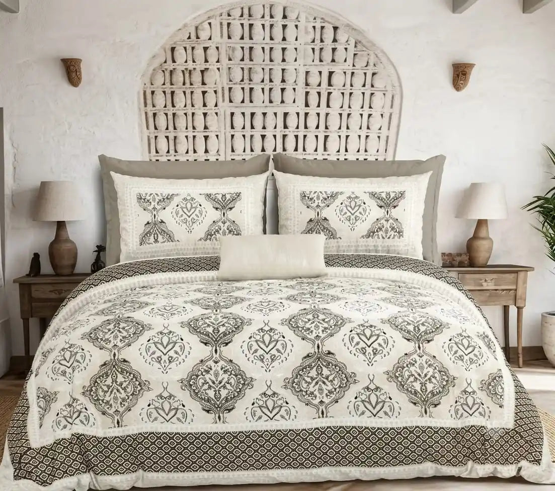 Super King 9x9 ft Bedsheet – ASC Fashion Store