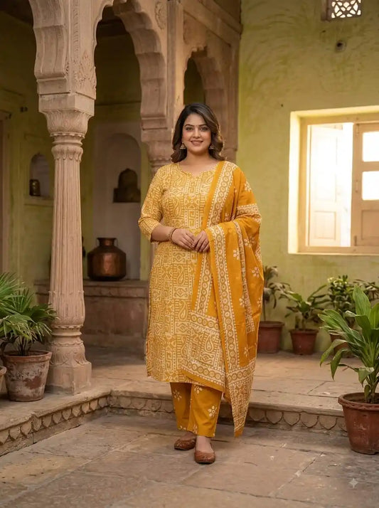 READYMADE COTTON BATIC SUIT, Cotton Batic Pant, Mal Cotton Dual Tone Color Dupata