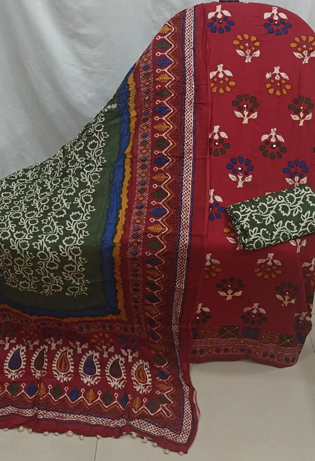 Premium Batik Cotton Dress Material Unstitched – ASC