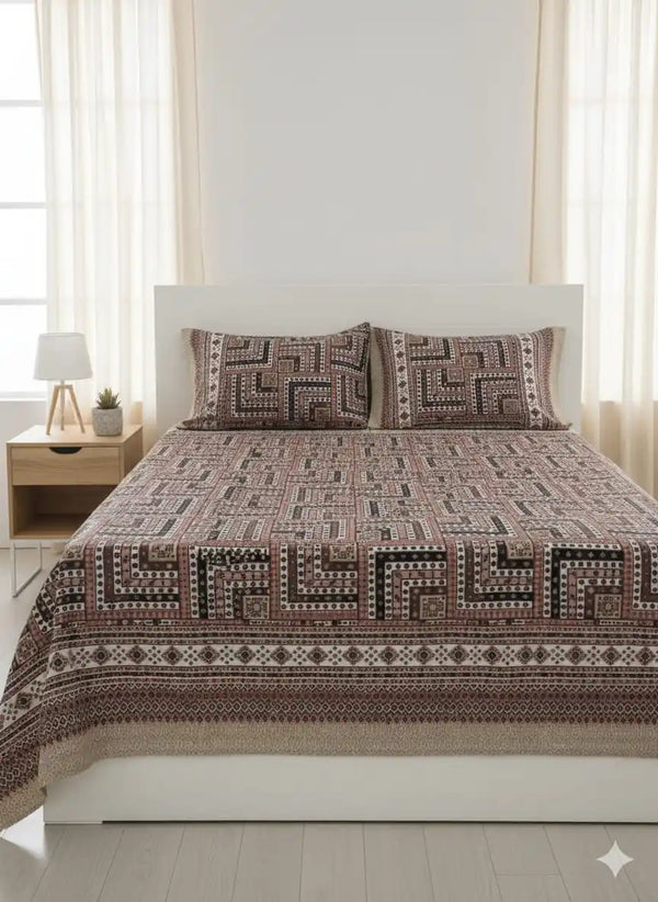 SINGLE BEDSHEETS WITH 2 PILLOW COVERS