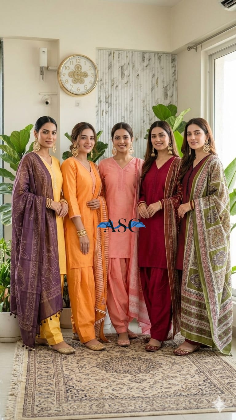 JUST IN Trending Farshi Salwar in Cotton Readymades
