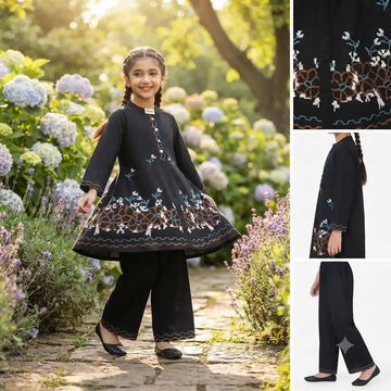 Girls Rayon Cross Stitch Co-ord Sets By ASC