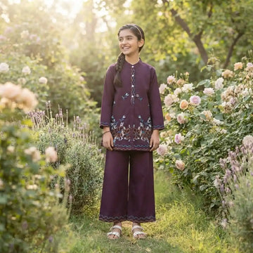 ASC Girls Premium Rayon Embroidery Co-ord Sets