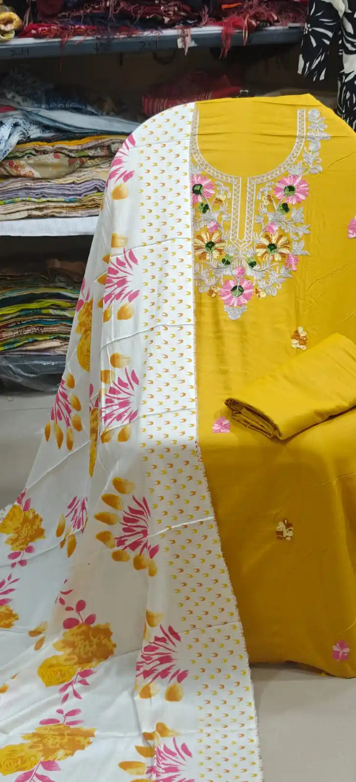 Premium Rayon Kashmiri Embroidered Suit By ASC