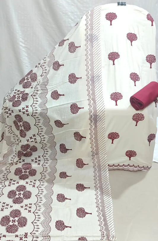 Ethnic Embroidered Rayon Dress Material By ASC