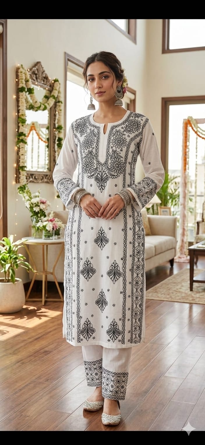Lucknowi Chikenkari Collection