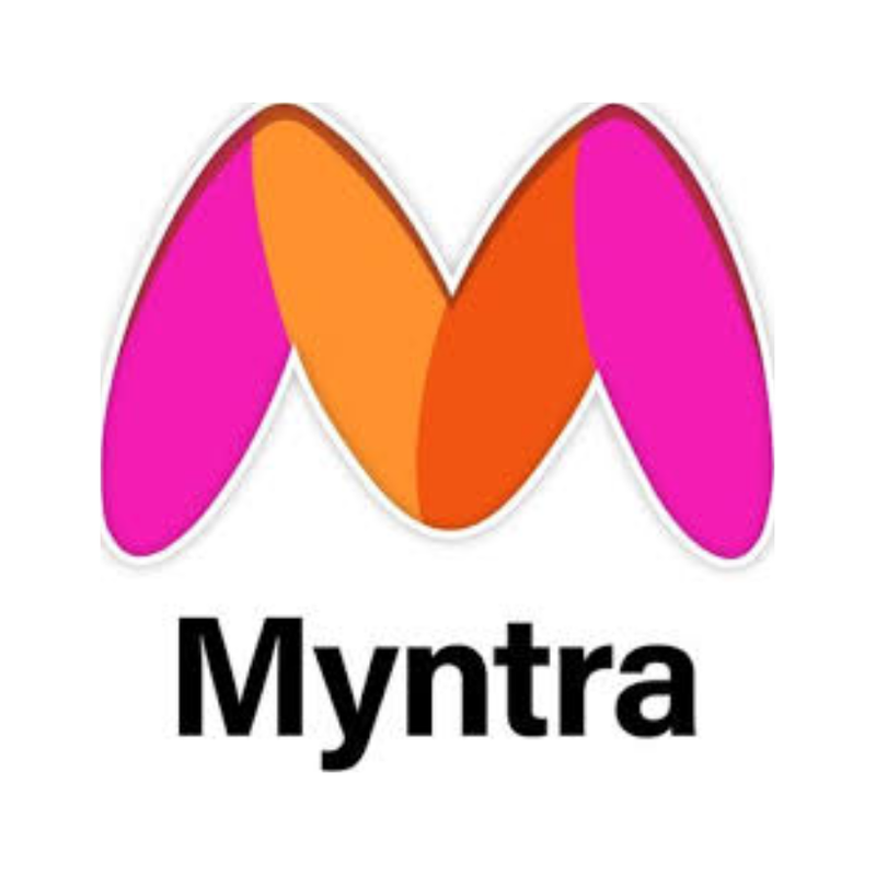 Myntra logo — ASC Fashion Store is available on Myntra