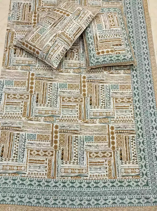 Jaipuri Cotton 9x9 ft Bedding Set – ASC Fashion Store