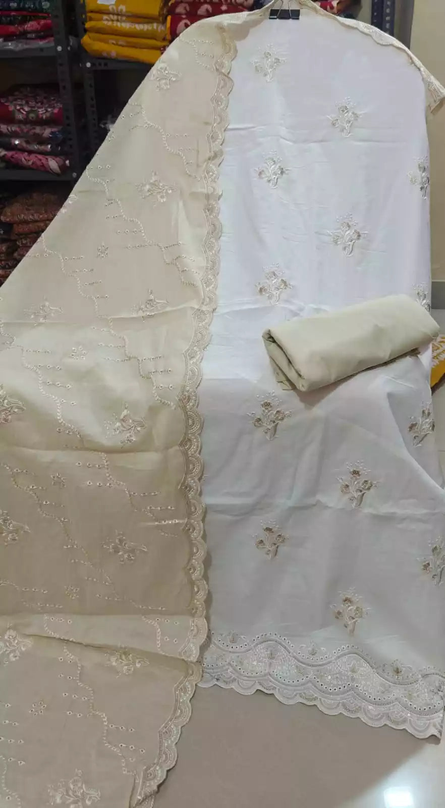 ASC Designer Pakistani Cotton Unstitched Suit